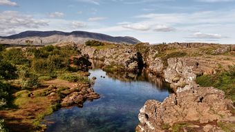Větší verze po kliknutí. Island: Thingvellir